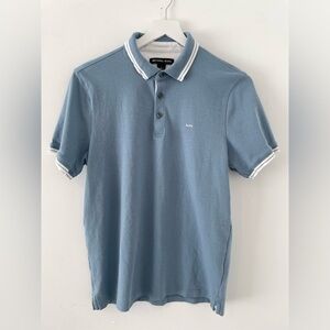 Michael Kors Slate Blue Polo Shirt
